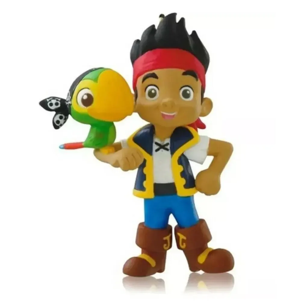Hallmark Keepsake Disney Jake Neverland Pirates Ornament Skully Parrot 2014 NIB!